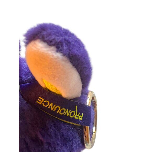 Labubu x Pronounce Wings of Fortune Purple Bag Charm POP MART Keychain Authentic - Picture 4 of 7